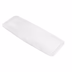 Kleine Wolke Arosa, Tapis de bain anti-dérapant, Adultes, Blanc, Lavage en machine, 40 °C, 920 mm