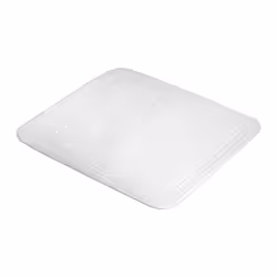 Kleine Wolke Arosa, Tapis de bain anti-dérapant, Adultes, Blanc, Lavage en machine, 40 °C, 550 mm