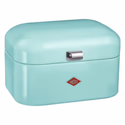 Wesco Single Grandy, Rectangulaire, Couleur menthe, Acier, Couvercle à charnière, 280 mm, 220 mm