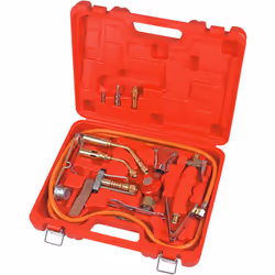 Description générale Avec le Kit de brasage turbo 2000 °C de Rothenberger, vous disposez d'un équipement complet pour réalise ...