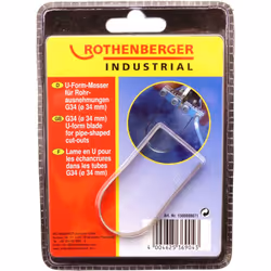 pour Rothenberger mousse rigide- coupeur manuel(ROTHENBERGER Couteau industriel pour tube jusqu'à d=34mm - 1500000071 est un  ...