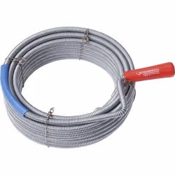 Informations techniques Dimension produit, Ø : 9 mm Longueur : 10 m Spirale furet : Ø 9 mm x 10 m Spirale de nettoyage avec g ...