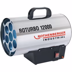 Générateur dair chaud - ROTHENBERGER - Roturbo 12000 - 12 kW - Bas - Gris