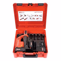 Rothenberger ROMAX Compact TT, Poignée droite, Métal, Plastique, Noir, Rouge, Allemagne, 4 cm, 3 s