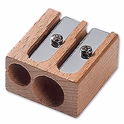 Möbius+Ruppert 0411 - 0000, Taille crayon manuel, Bois, Hêtre, Acier, 1,12 cm, 8,2 mm