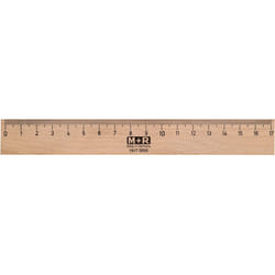 M+R 1917 Règle de bureau 170 mm Hêtre, Bois Bois 1 pièce(s)