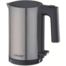 Cloer 4990 bouilloire 0,8 L 1960 W Noir, Acier inoxydable