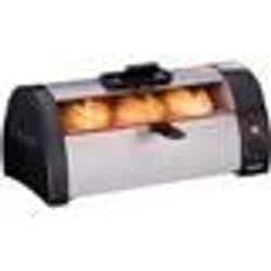 Cloer 3080 Grille-pain four Noir, Acier inoxydable