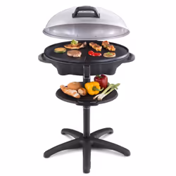 Cloer 6789 barbecue et grill Barbecue/grill Kamado Ensemble de cuisson Electrique Noir, Argent 2400 W