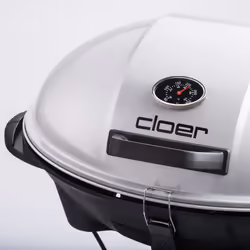 Cloer 6789 barbecue et grill Barbecue/grill Kamado Ensemble de cuisson Electrique Noir, Argent 2400 W