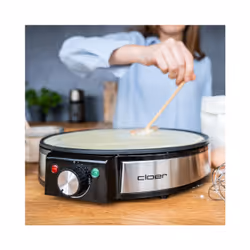 Cloer 6630 appareil à crêpes 2 crèpe(s) Noir, Acier inoxydable - Vue supplémentaire 13
