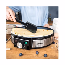 Cloer 6630 appareil à crêpes 2 crèpe(s) Noir, Acier inoxydable - Vue supplémentaire 14