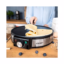Cloer 6630 appareil à crêpes 2 crèpe(s) Noir, Acier inoxydable - Vue supplémentaire 15