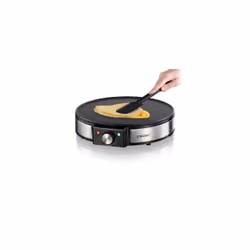 Cloer 6630 appareil à crêpes 2 crèpe(s) Noir, Acier inoxydable - Vue supplémentaire 8