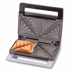 Cloer 6219 gaufrier et appareil à croque-monsieur 900 W Chrome