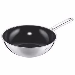 Silit 21.3726.3753, Rond, Wok/Poêle à frire, Acier inoxydable, Acier inoxydable, 280 mm