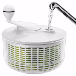 Silit 21.4128.8428 essoreuse a salade Blanc Manivelle/poignet