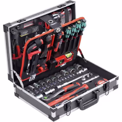 Meister Werkzeuge WU8973750 universelle Mallette à outils équipée 131 pièces (L x l x H) 460 x 320 x 140 mm