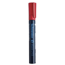 Schneider Schreibgeräte Maxx 233 marqueur indélébile Pointe biseautée Rouge