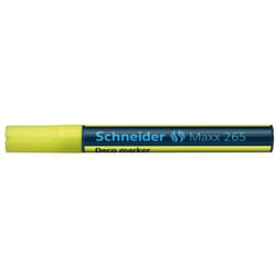 Schneider Schreibgeräte MAXX 265 marqueur à craie liquie Jaune 10 pièce(s)