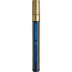 Schneider Schreibgeräte Maxx 270, Or, Bleu, Or, Moyen, Pointe ogive, 1 mm, 3 mm