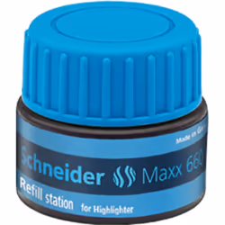Schneider Schreibgeräte Refill station Maxx 660, Bleu, Noir, Bleu, 30 ml, 1 pièce(s)
