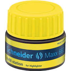 Schneider Schreibgeräte Refill station Maxx 660, Jaune, Noir, Jaune, 30 ml, 1 pièce(s)