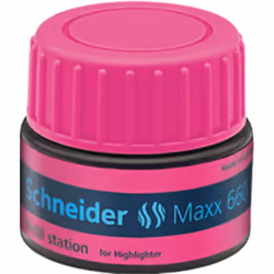 Schneider Schreibgeräte Refill station Maxx 660, Rose, Noir, Rose, 30 ml, 1 pièce(s)