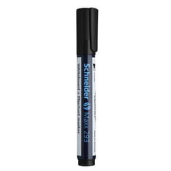 Schneider Schreibgeräte Maxx 293 marqueur 10 pièce(s) Pointe biseautée Noir