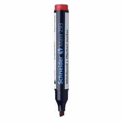 Schneider Schreibgeräte Maxx 293 marqueur 10 pièce(s) Pointe biseautée Rouge