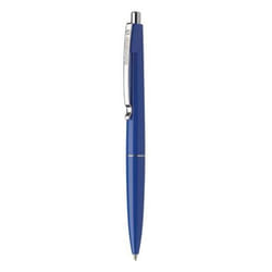 Schneider Schreibgeräte Office Bleu Stylo à bille rétractable avec clip Moyen
