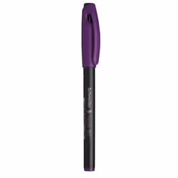 Schneider Schreibgeräte Topliner 967, Violet, Moyen, Noir, Polypropylène (PP), Rond, 0,4 mm