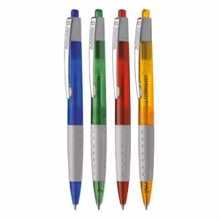 Schneider Schreibgeräte Loox, Clip, Stylo à bille rétractable avec clip, Rechargeable, Bleu, 20 pièce(s), Moyen