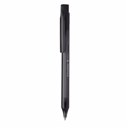 Schneider Schreibgeräte Fave, Clip, Stylo à bille rétractable avec clip, Rechargeable, Noir, Moyen
