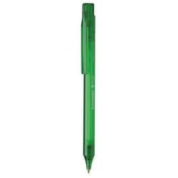Schneider Schreibgeräte Fave Vert Stylo à bille rétractable avec clip Moyen
