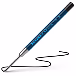 Schneider AG Slider 755, Noir, Extra-large, Acier inoxydable, Stylo à bille, ISO 12757-2, 10 pièce(s)