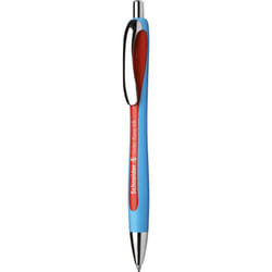Schneider Schreibgeräte Slider Rave XB Rouge Stylo à bille rétractable avec clip Extra-large