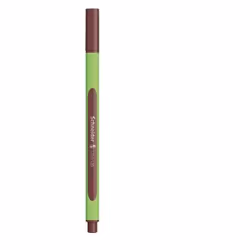 Schneider Schreibgeräte Line-Up, Marron, Marron, Vert, Plastique, Triangle, topaz-brown, 0,4 mm