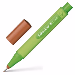 Schneider Schreibgeräte Link-It, Marron, Marron, Vert, Plastique, Triangle, Mahogani-brown, Fibre