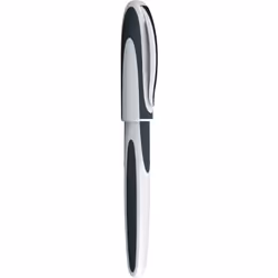 Schneider Schreibgeräte 003248, Noir, Blanc, Système de remplissage cartouche, Acier inoxydable, Moyen, Pour droitier, Caoutc ...