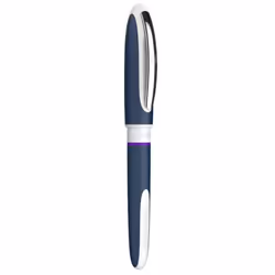 Schneider Schreibgeräte One Change, Stylo à bille, Bleu, Blanc, Violet, 0,6 mm, ISO 14145-2, Allemagne
