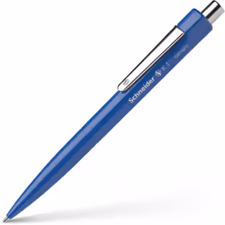 Schneider Schreibgeräte K 1, Clip, Stylo à bille rétractable avec clip, Rechargeable, Bleu, 20 pièce(s), Moyen