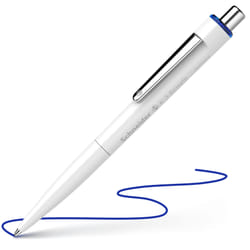 Schneider AG K 3 Biosafe Bleu Stylo à bille rétractable avec clip Moyen 10 pièce(s)
