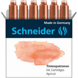Schneider Schreibgeräte Pastel cartouche d'encre 6 pièce(s) Original Orange