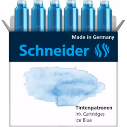 Schneider Schreibgeräte Pastel, Encre à colorant, 6 pièce(s), Pack combo