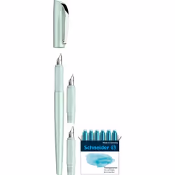 Schneider Schreibgeräte Callissima Gift Box stylo-plume Système de remplissage cartouche Couleur menthe 1 pièce(s)