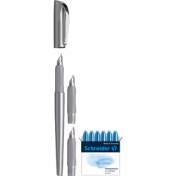 Schneider Schreibgeräte Callissima Gift Box stylo-plume Système de remplissage cartouche Anthracite 1 pièce(s)