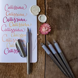 Schneider Schreibgeräte Callissima Gift Box stylo-plume Système de remplissage cartouche Anthracite 1 pièce(s)