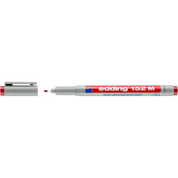 Edding 4-152002 stylo fin Rouge 1 pièce(s)