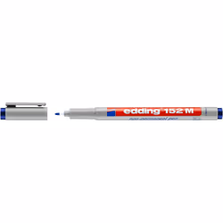 Edding 4-152003, Bleu, Fin, Gris, Rond, Encre à base d'eau, 1 mm